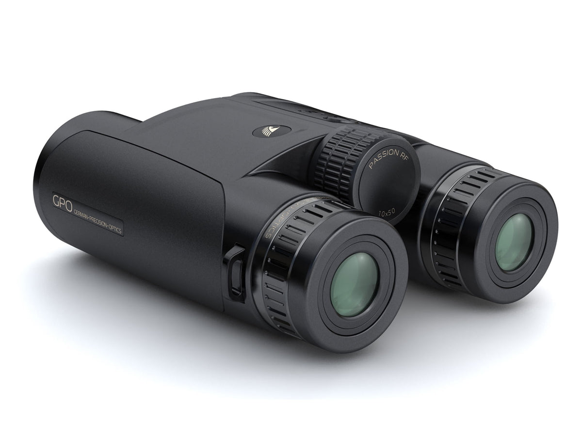 German Precision Optics RANGEGUIDE 10x50 Rangefinding Binocular Black BX750