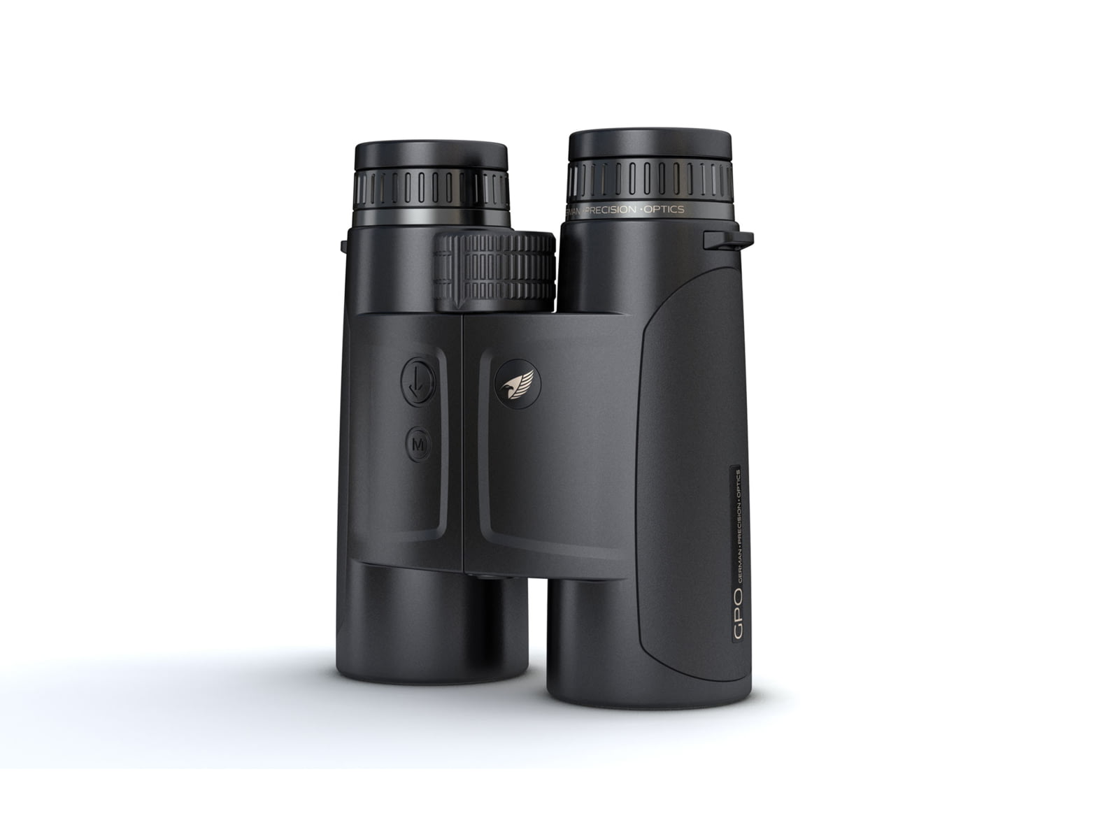 German Precision Optics RANGEGUIDE 10x50 Rangefinding Binocular Black