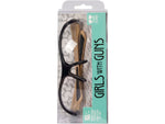Girls With Guns Devotee Protective Shooting Safety Glasses Gold/Brown Frame Clear Lenses One Size 2371