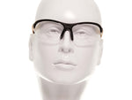 Girls With Guns Devotee Protective Shooting Safety Glasses Gold/Brown Frame Clear Lenses One Size 2371