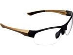 Girls With Guns Devotee Protective Shooting Safety Glasses Gold/Brown Frame Clear Lenses One Size 2371
