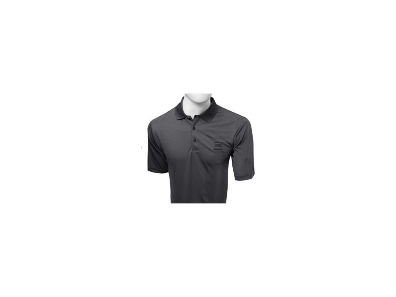Glock Perfection Polo - Men's Grey Small AA51001