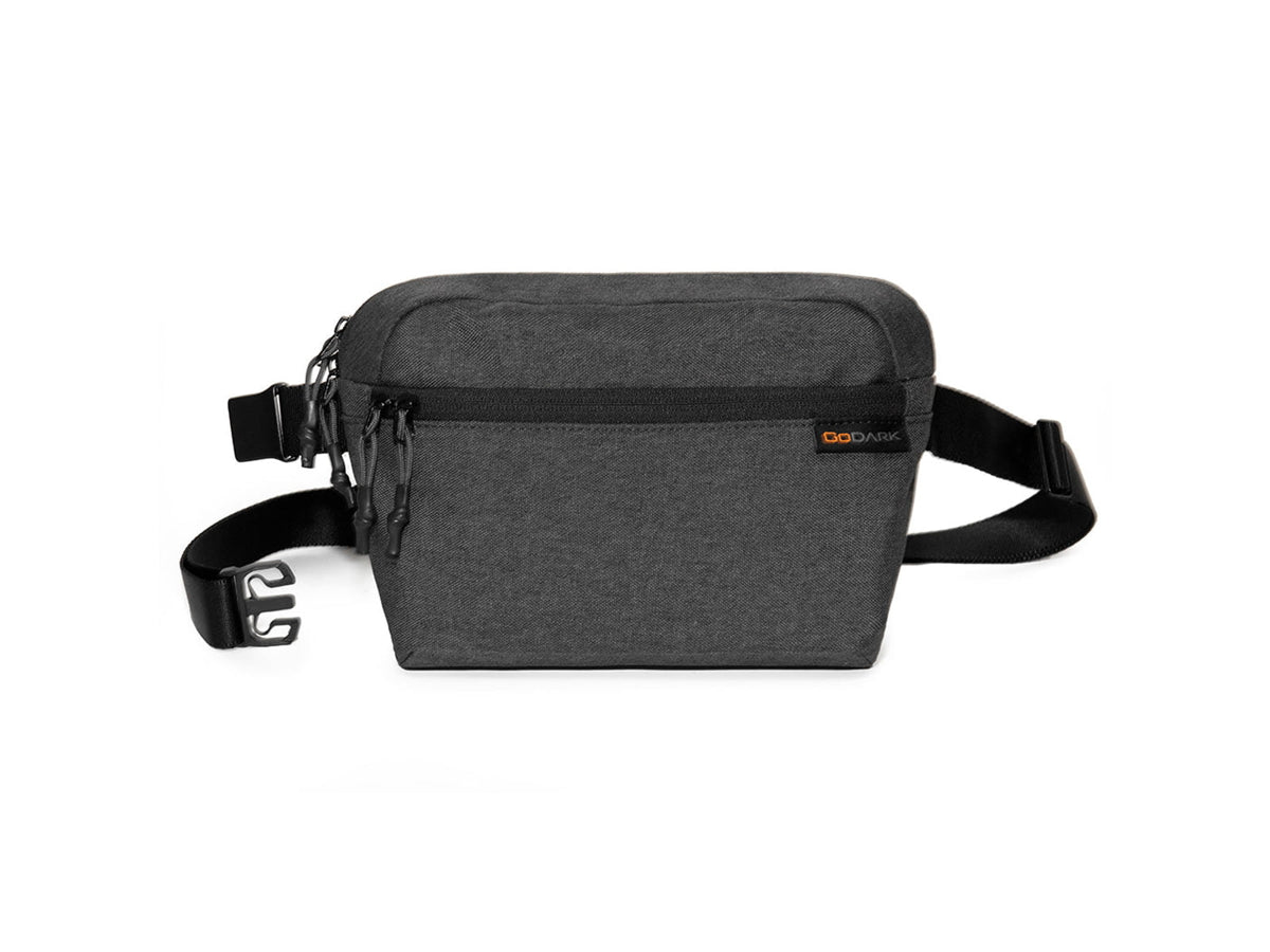 GoDark Faraday Crossbody Bag Charcoal