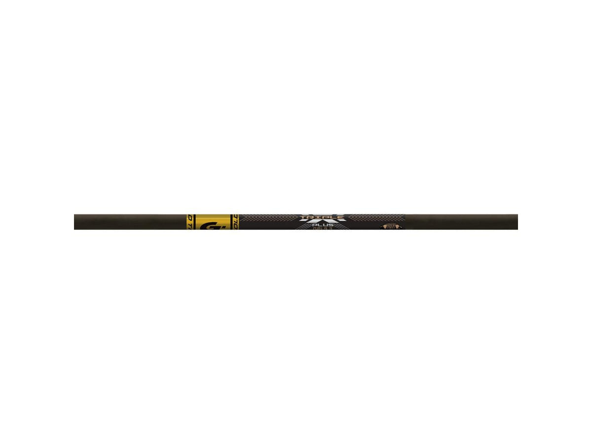 Gold Tip Triple X Plus Shafts 1 doz. Black 100 TXSPLUS