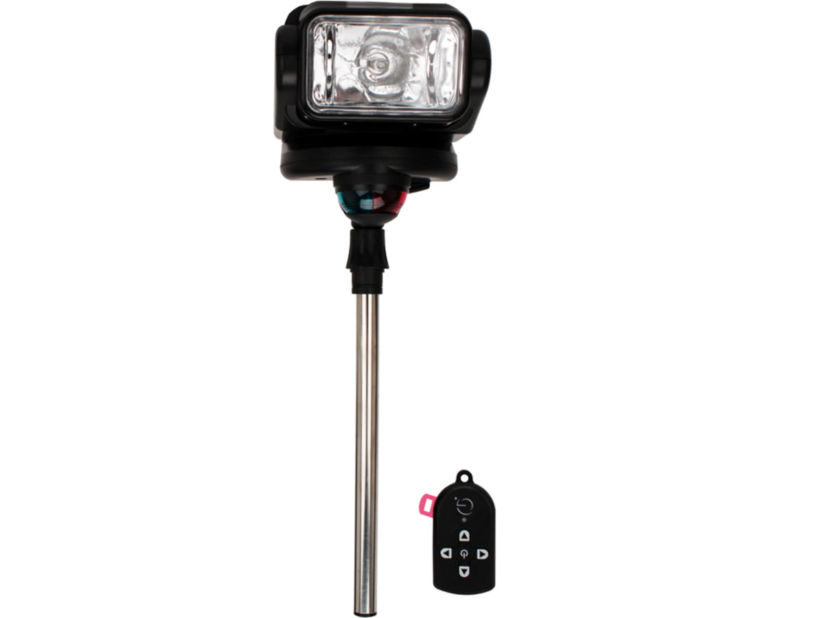 GoLight GoBee Stanchion Mount Searchlight w/ Wireless Remote Black 2151