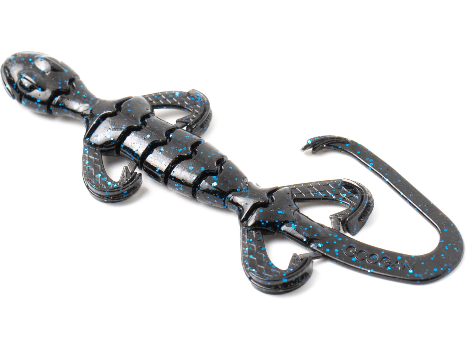 Googan Squad Slizzard Lizard Black Blue Flake 7 GSL-BLB