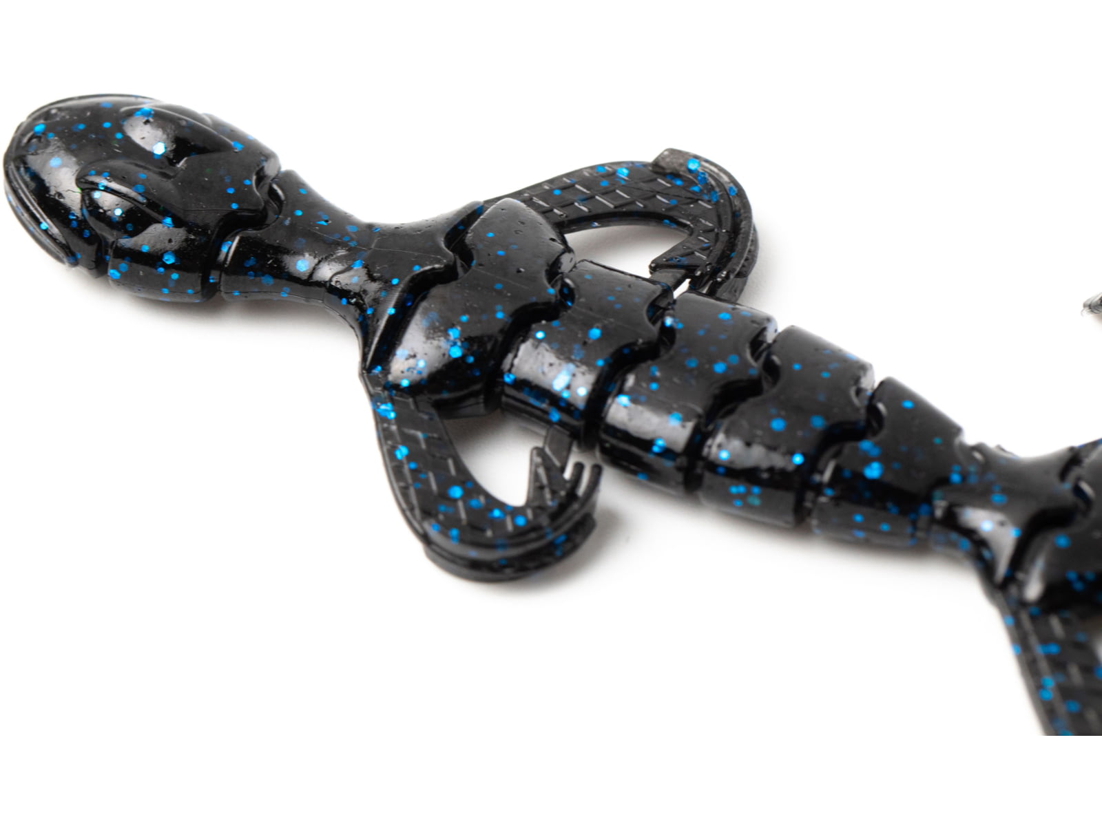 Googan Squad Slizzard Lizard Black Blue Flake 7 GSL-BLB
