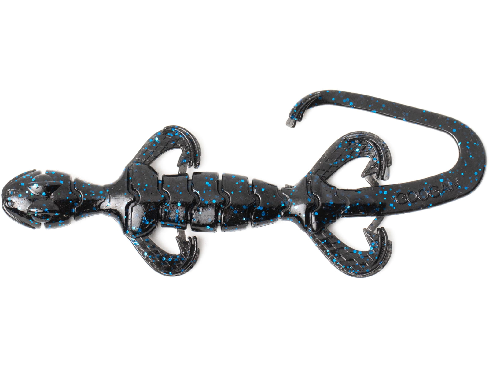 Googan Squad Slizzard Lizard Black Blue Flake 7 GSL-BLB