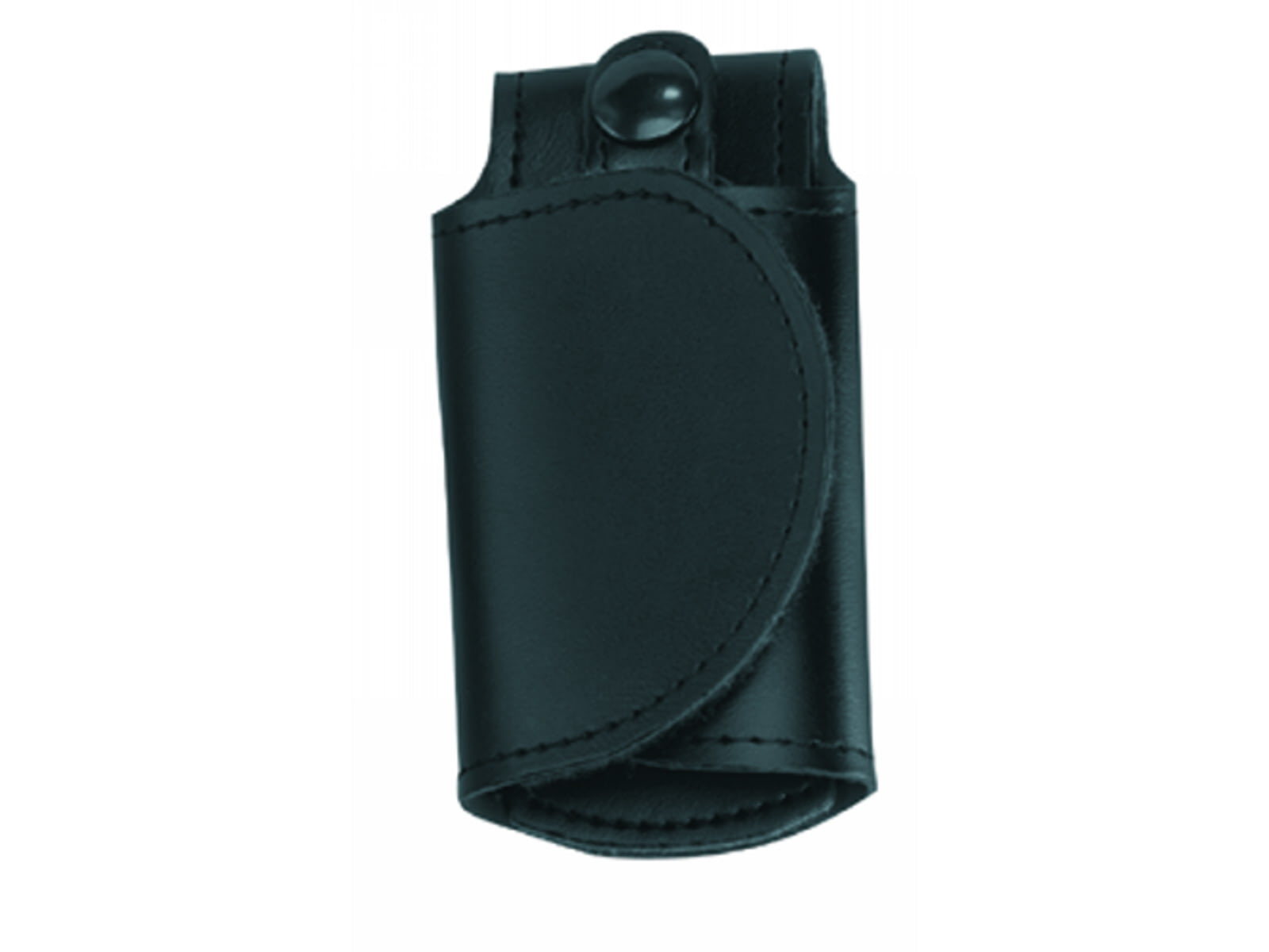 Gould & Goodrich Leather Silent Key Holder Black Weave B598W