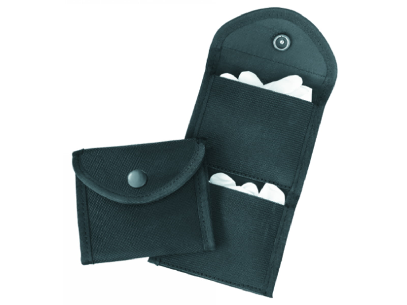 Gould & Goodrich Two Pocket Glove Case Black Ballistic Nylon X555
