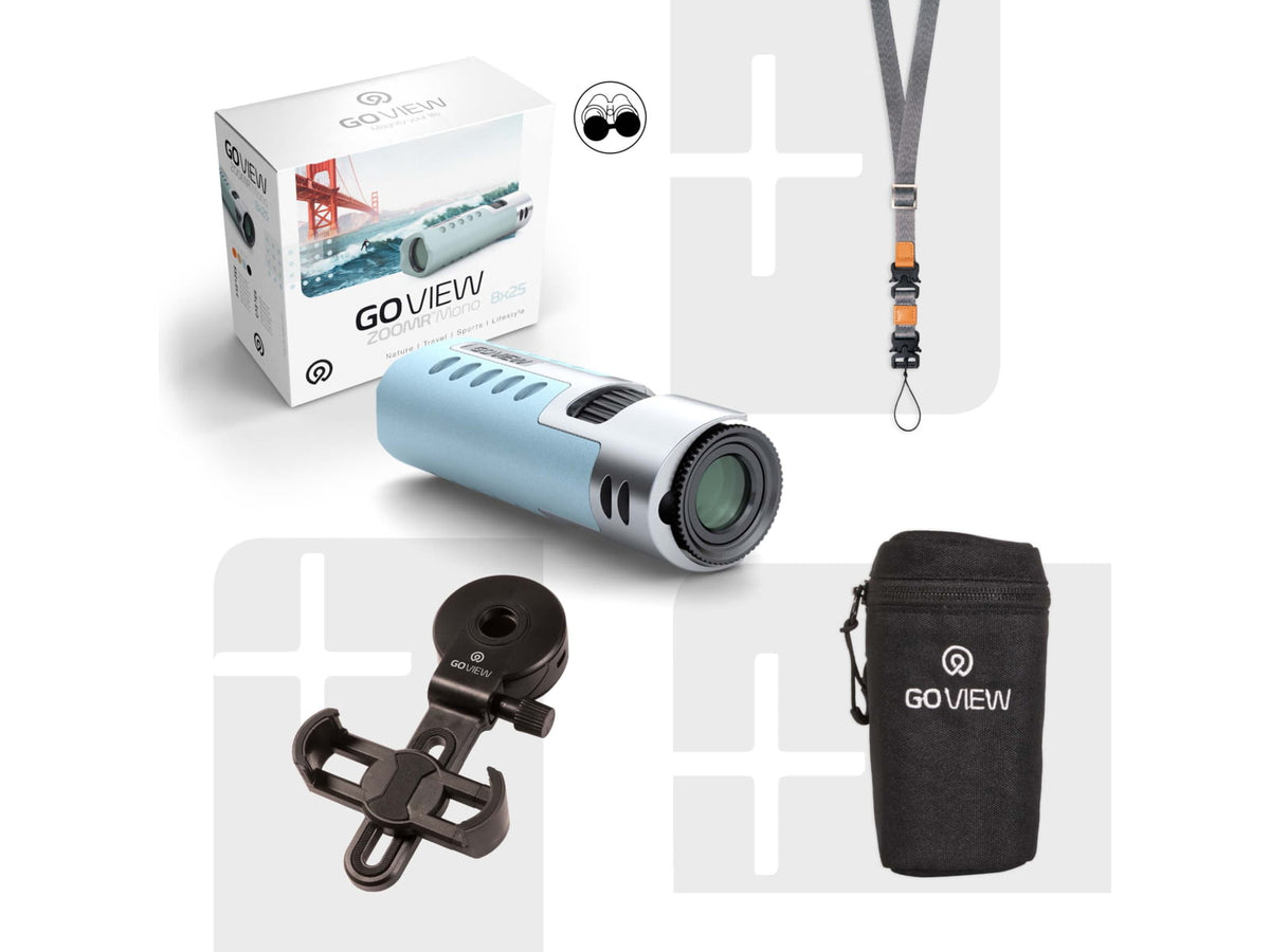 GoView ZOOMR HD 8x25mm Monoculars