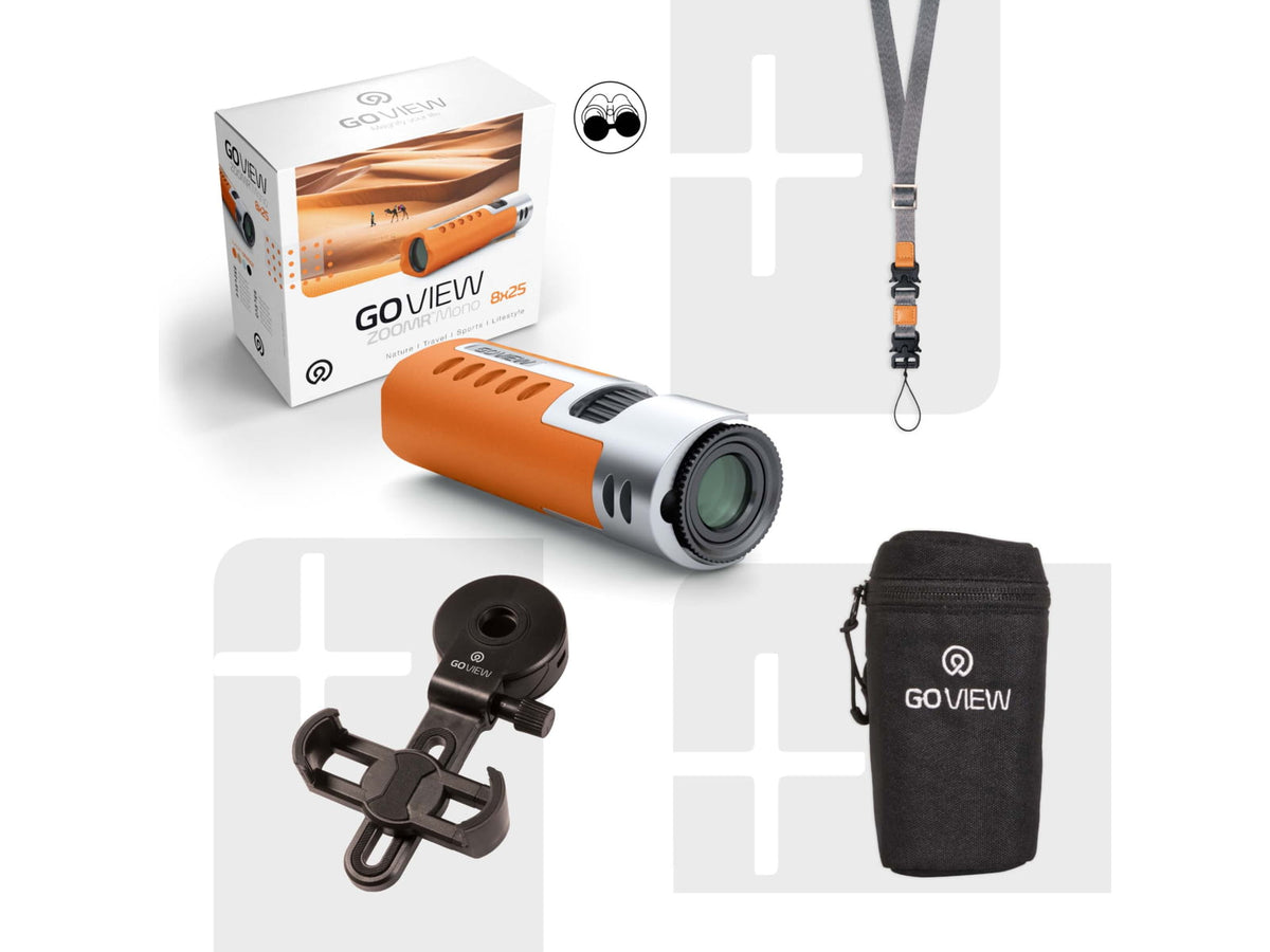GoView ZOOMR HD 8x25mm Monoculars
