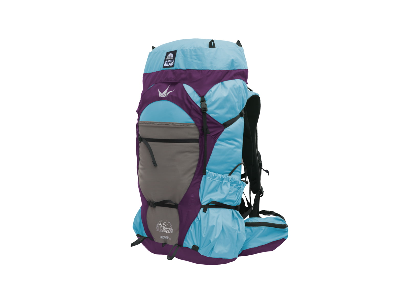 Granite Gear Crown 3 Eco Backpacks - Women's Regular Torso Crushed Grape 40 Liter