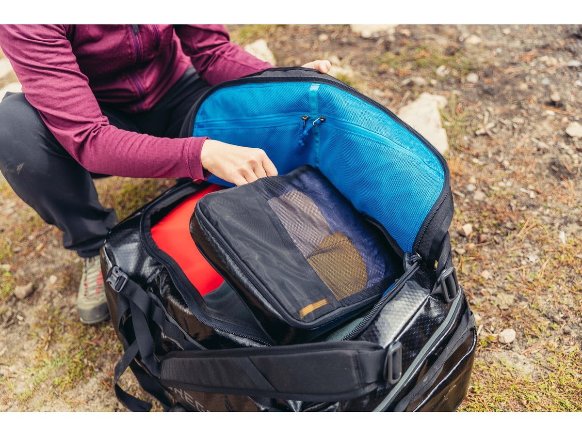 Gregory Alpaca 80L Duffel Bag Obsidian Black One Size