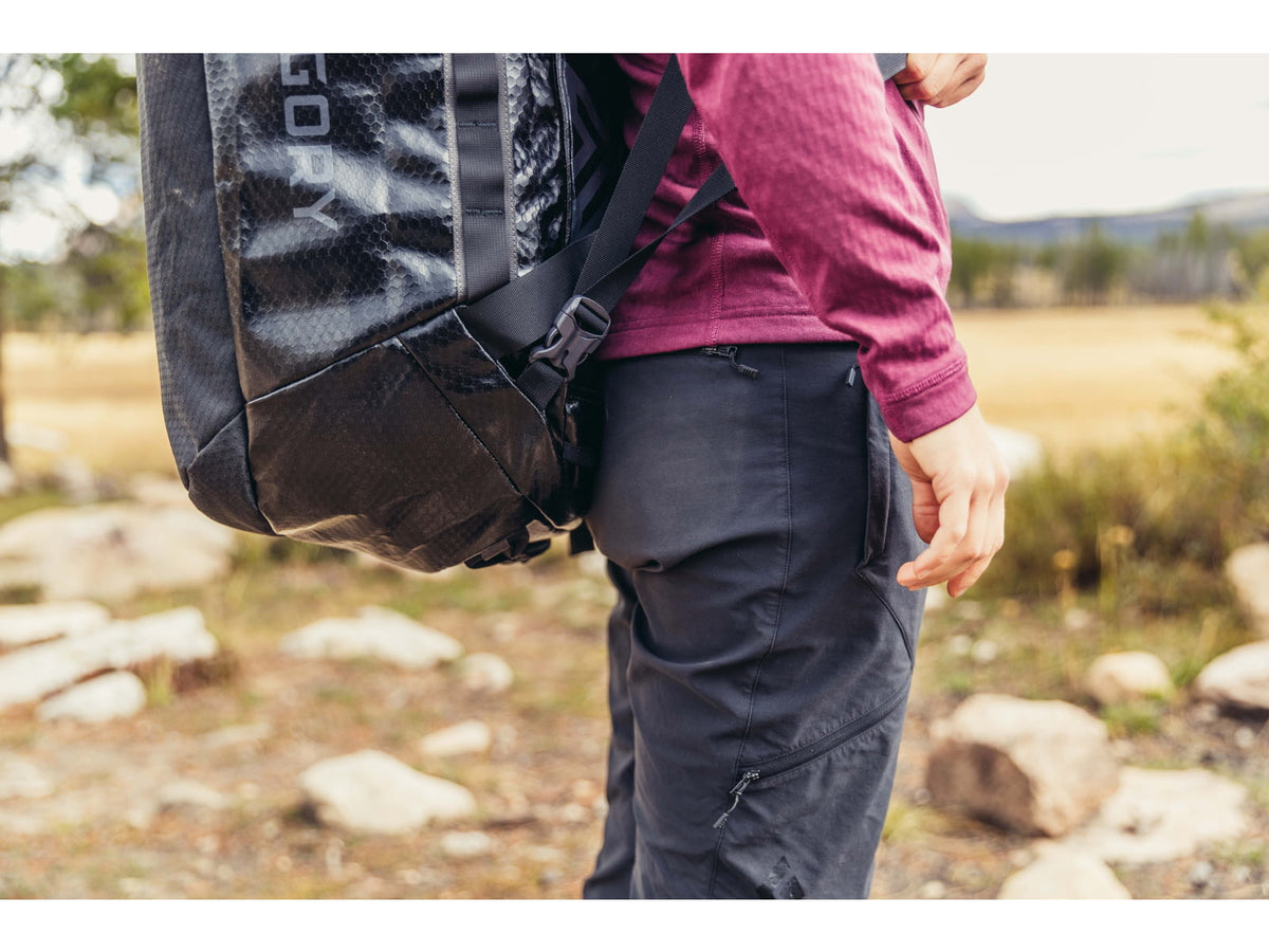 Gregory Alpaca 80L Duffel Bag Obsidian Black One Size