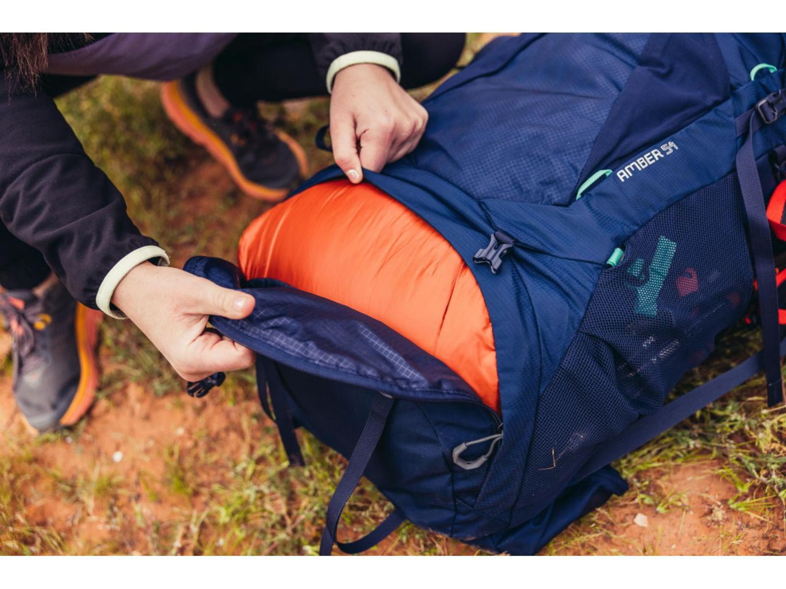 Gregory Amber 68L Backpack Arctic Navy