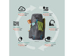 Gregory Focal 48L Backpack Ozone Black Large