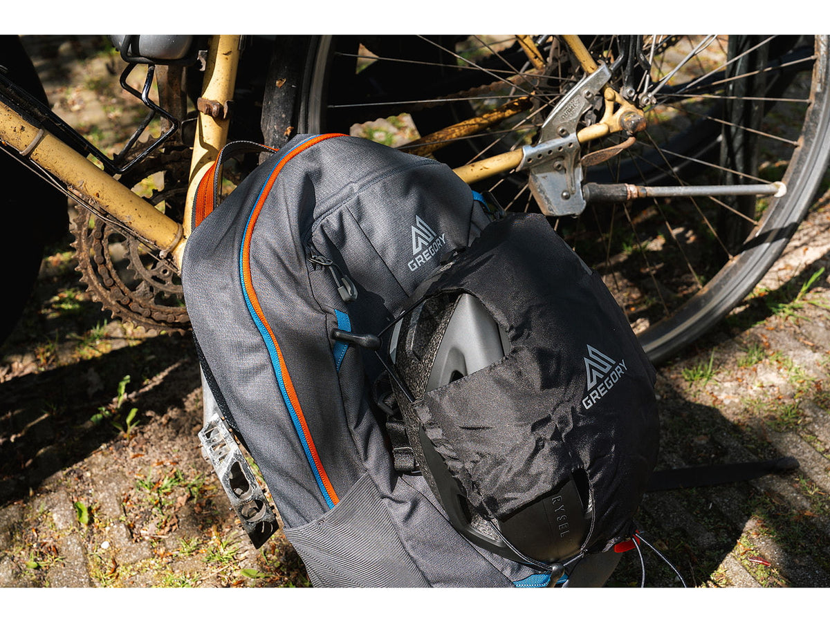 Gregory Packable Helmet Holder Men/Unisex Obsidian Black One Size