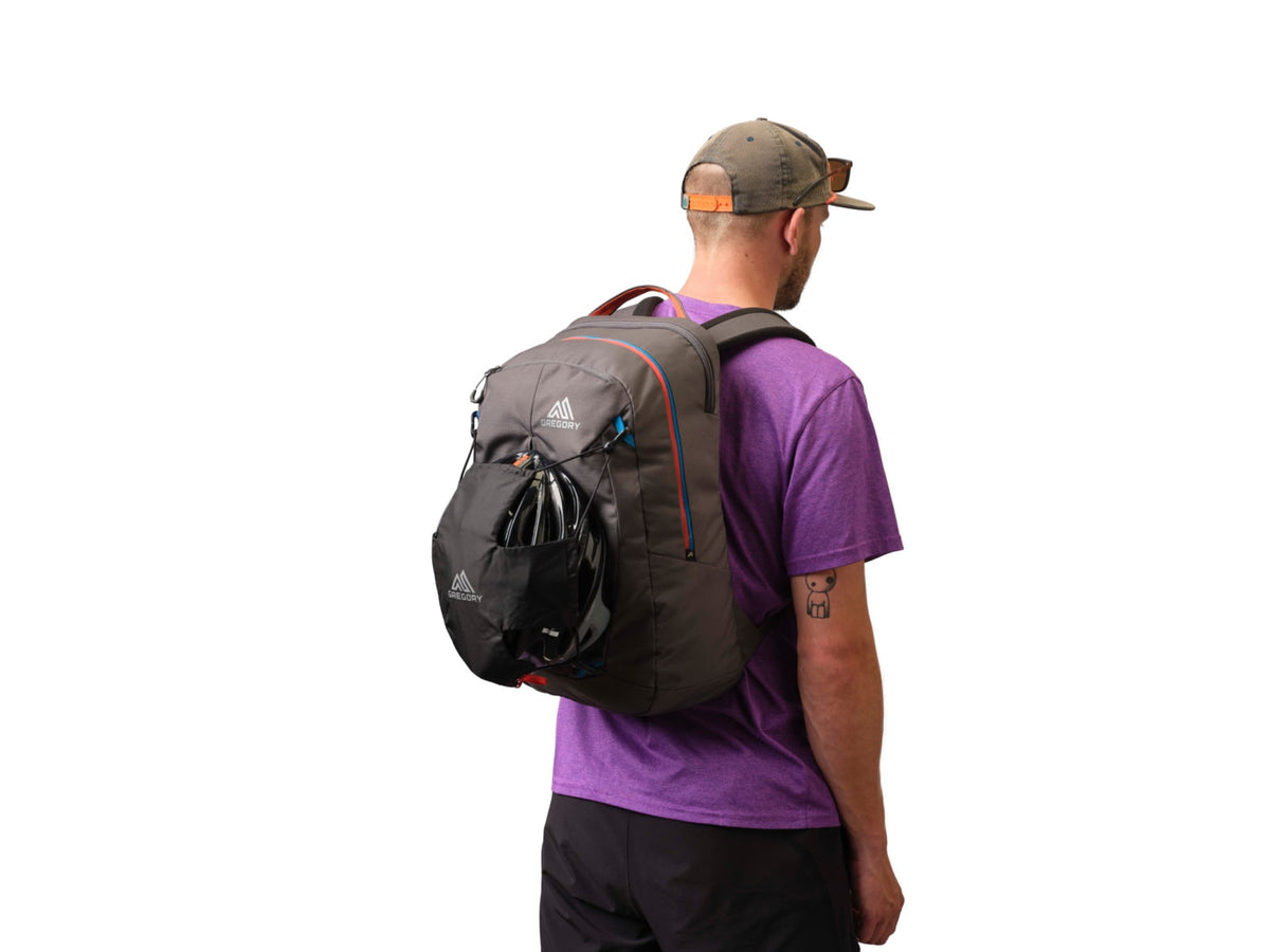 Gregory Packable Helmet Holder Men/Unisex Obsidian Black One Size