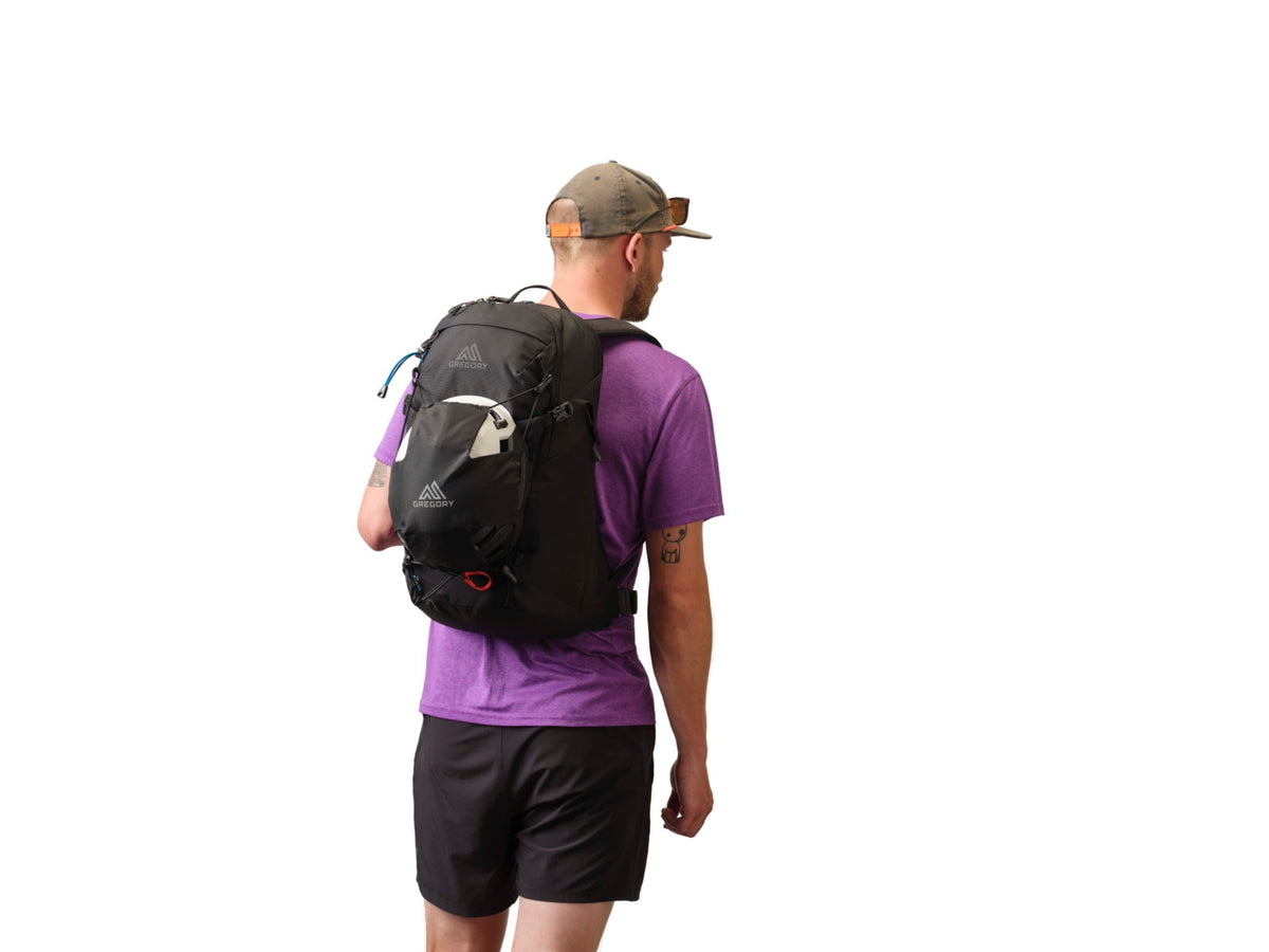 Gregory Packable Helmet Holder Men/Unisex Obsidian Black One Size