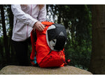 Gregory Packable Helmet Holder Men/Unisex Obsidian Black One Size
