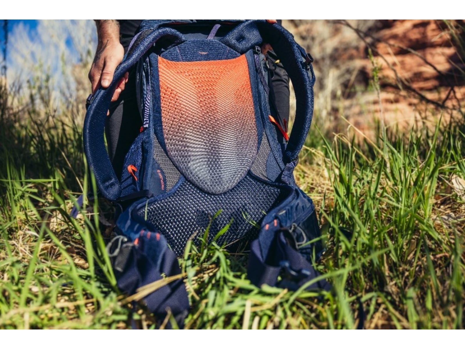 Gregory Paragon 70L Backpack - Men's Spark Navy Small/Medium