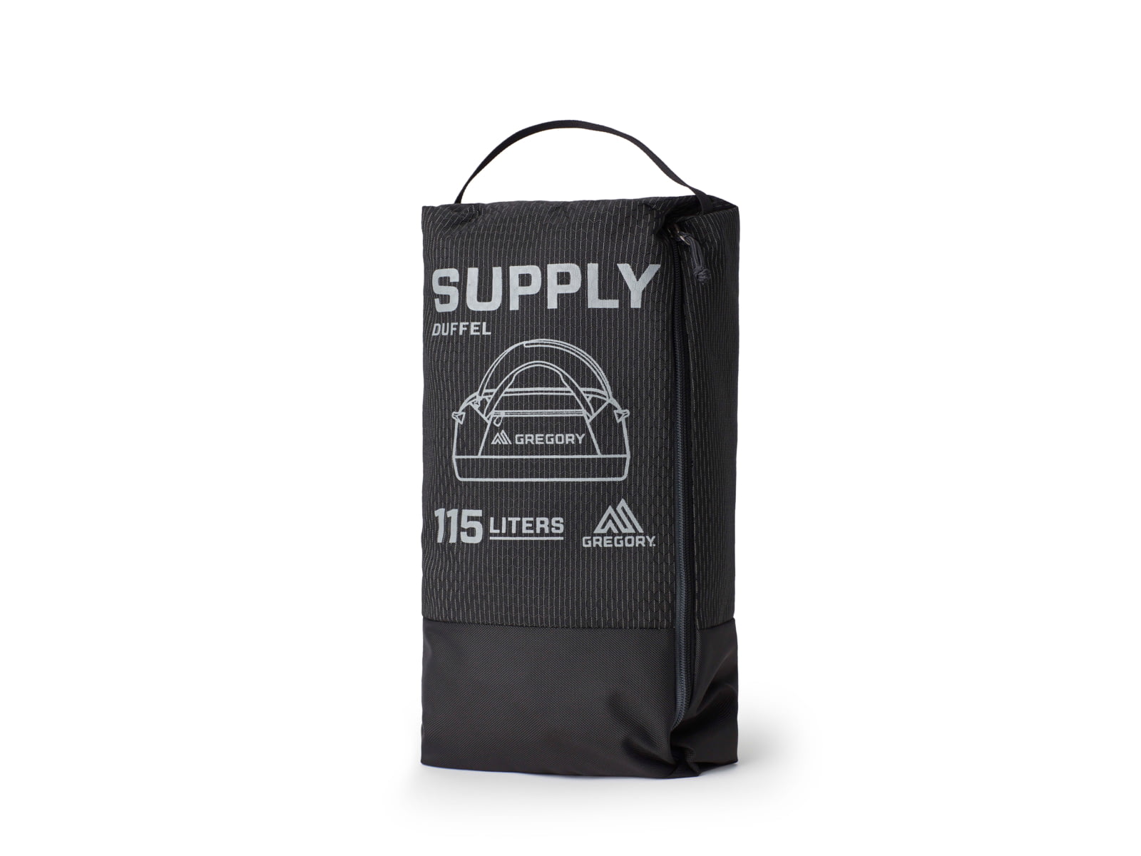 Gregory Supply Duffel 115 Bag Obsidian Black One Size
