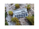Grim Workshop Bob Hansler Survival Card Surgical Grade Stainless Construction 3.38in x 2.13in x 0.25in GWBOBSIGCRD