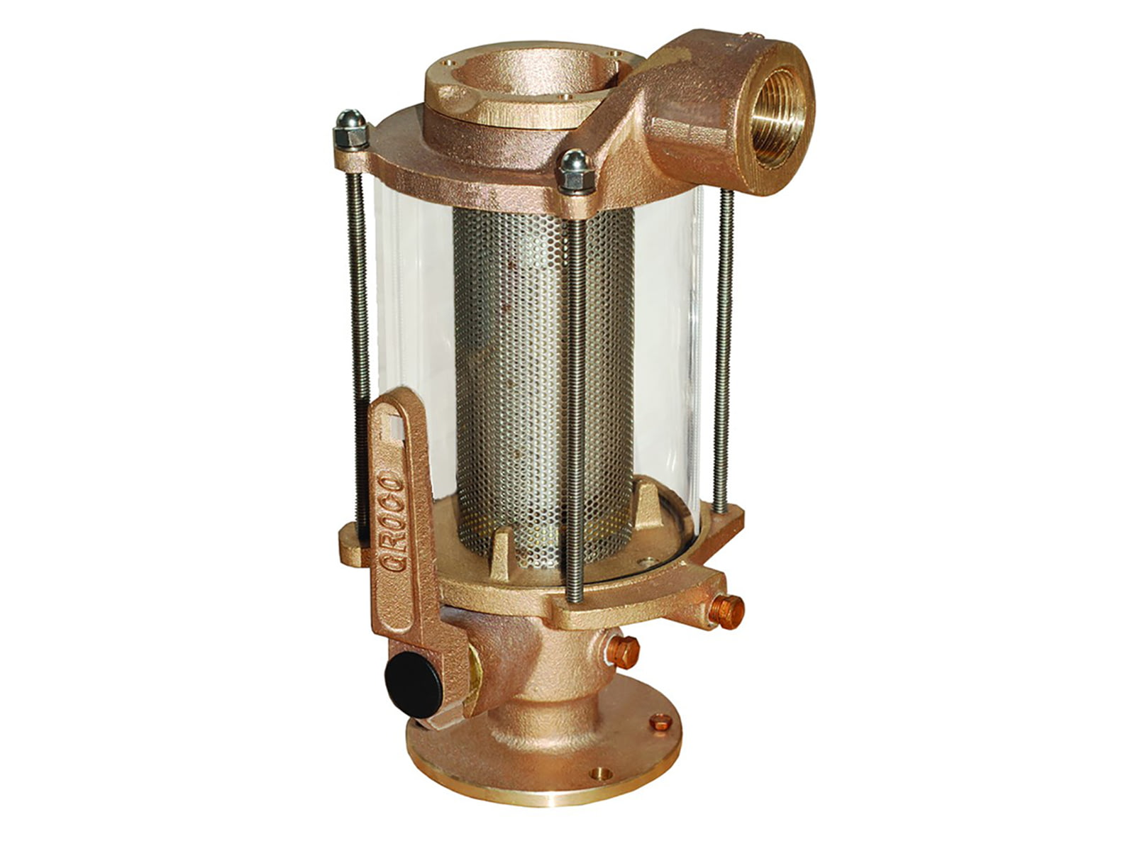 GROCO Ball Valve/Seacock & Raw Water Strainer Combo 1" BVS-1000