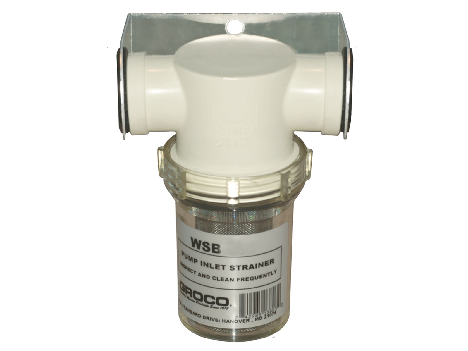 GROCO Fresh Water Strainer w/ 304 SS Basket 1" WSB-1000