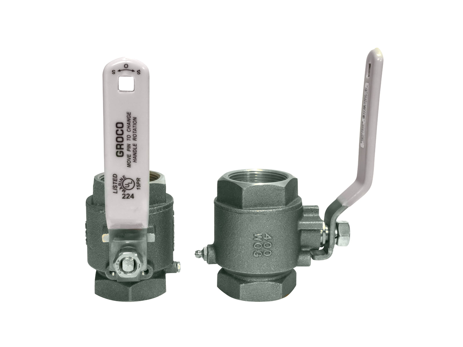 GROCO NPT 316 Stainless Steel In-Line Ball Valve 1/4" IBV-250-S