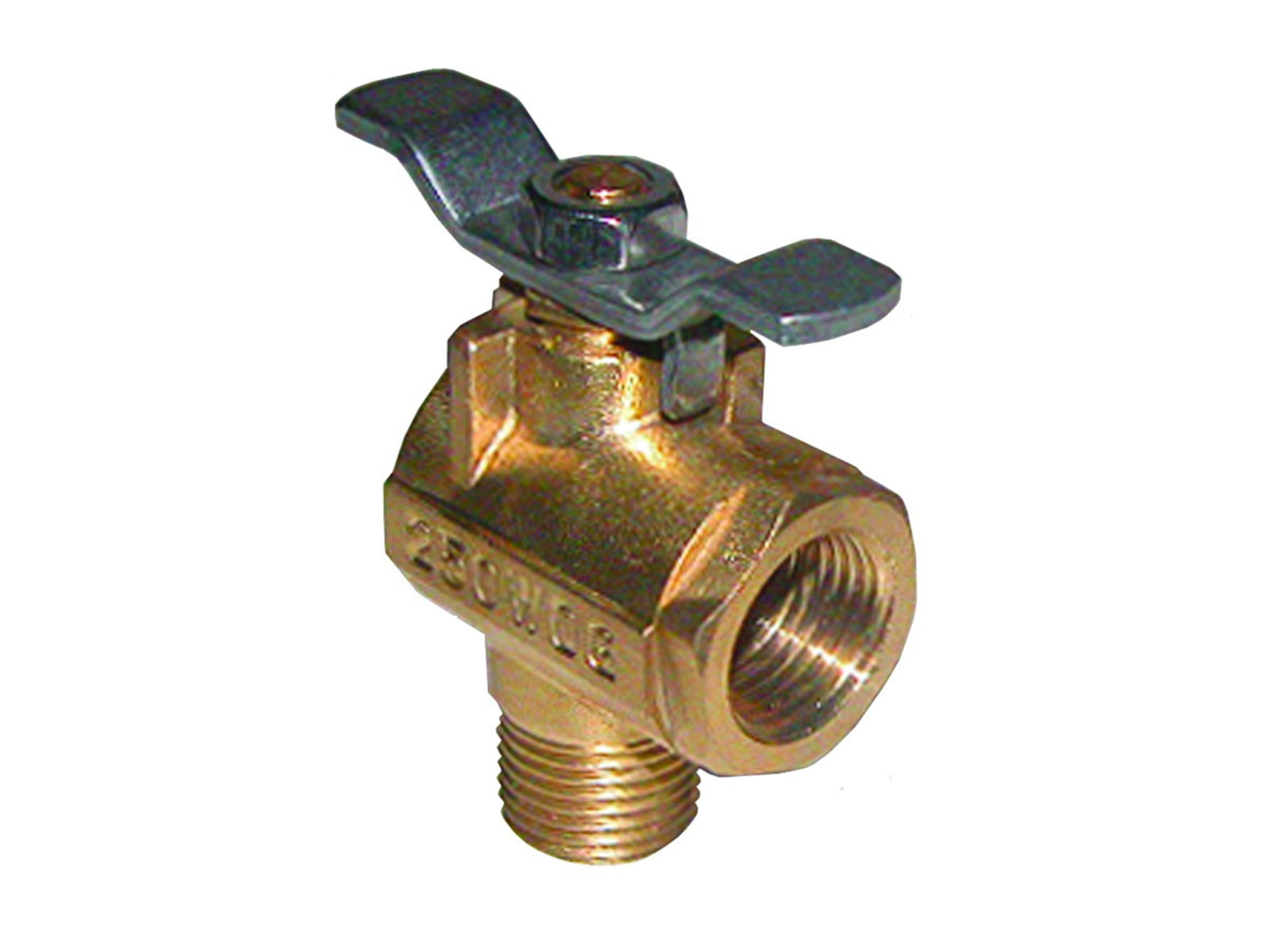 GROCO NPT 90 Bronze Fuel Valve 1/2" FV-590