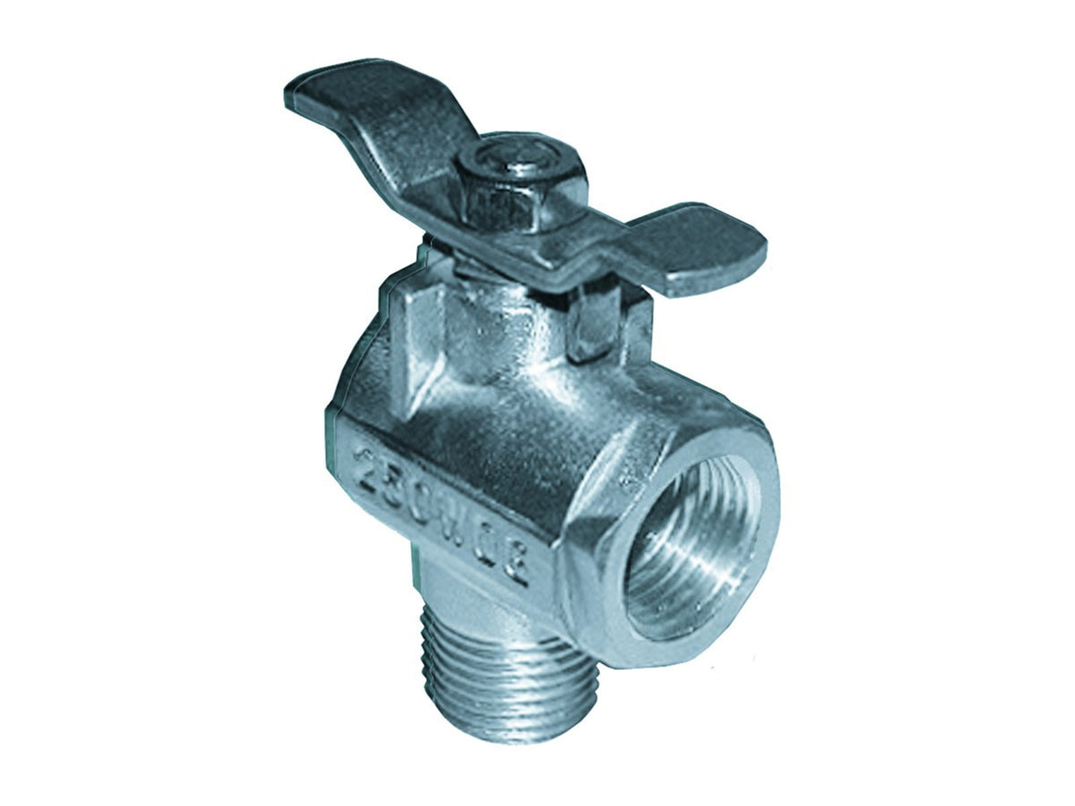 GROCO NPT 90 Stainless Steel Fuel Valve 1/2" FV-590-S