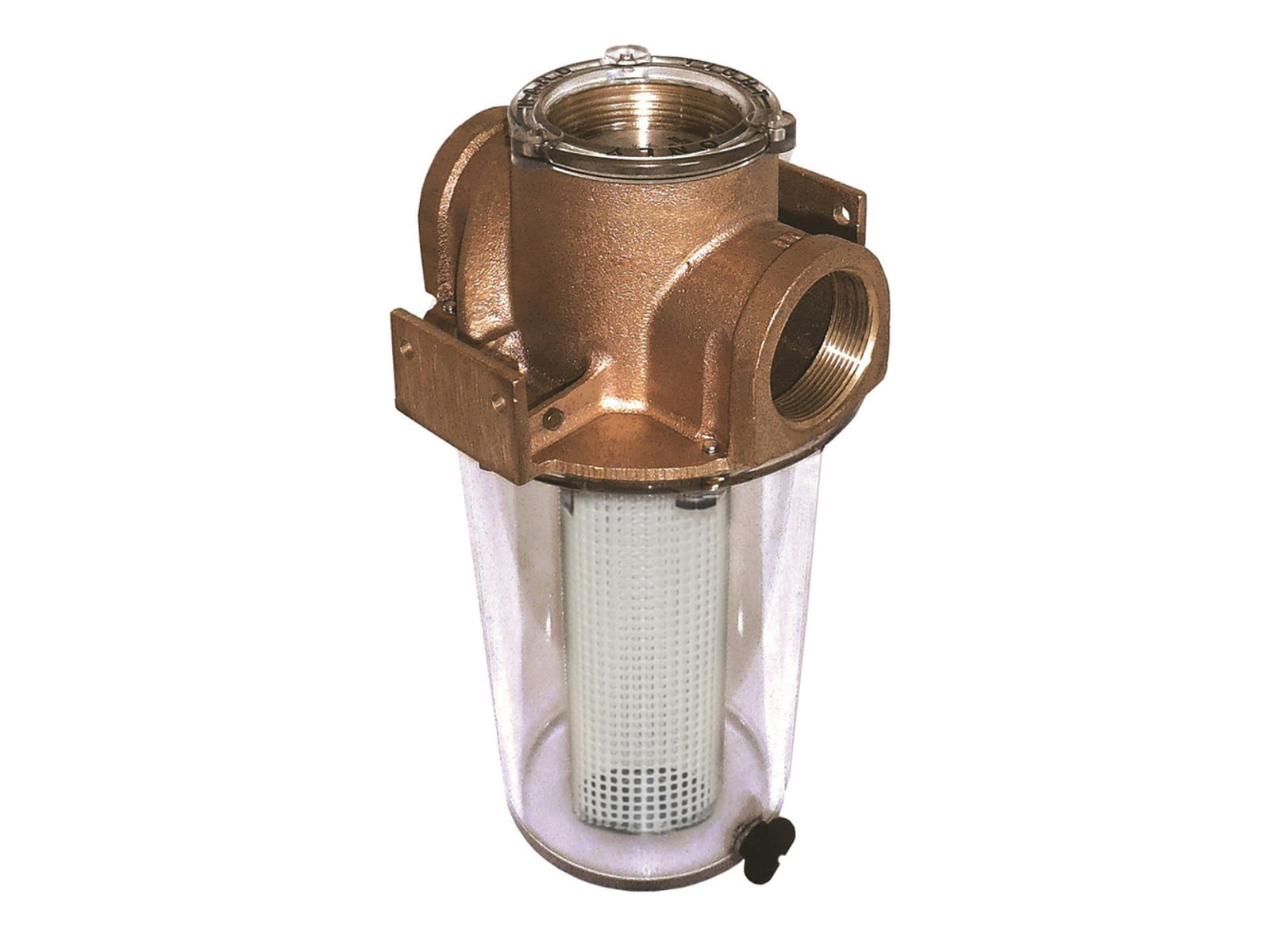 GROCO Series 3/4" Raw Water Strainer w/Non-Metallic Plastic Basket ARG-750 ARG-750-P