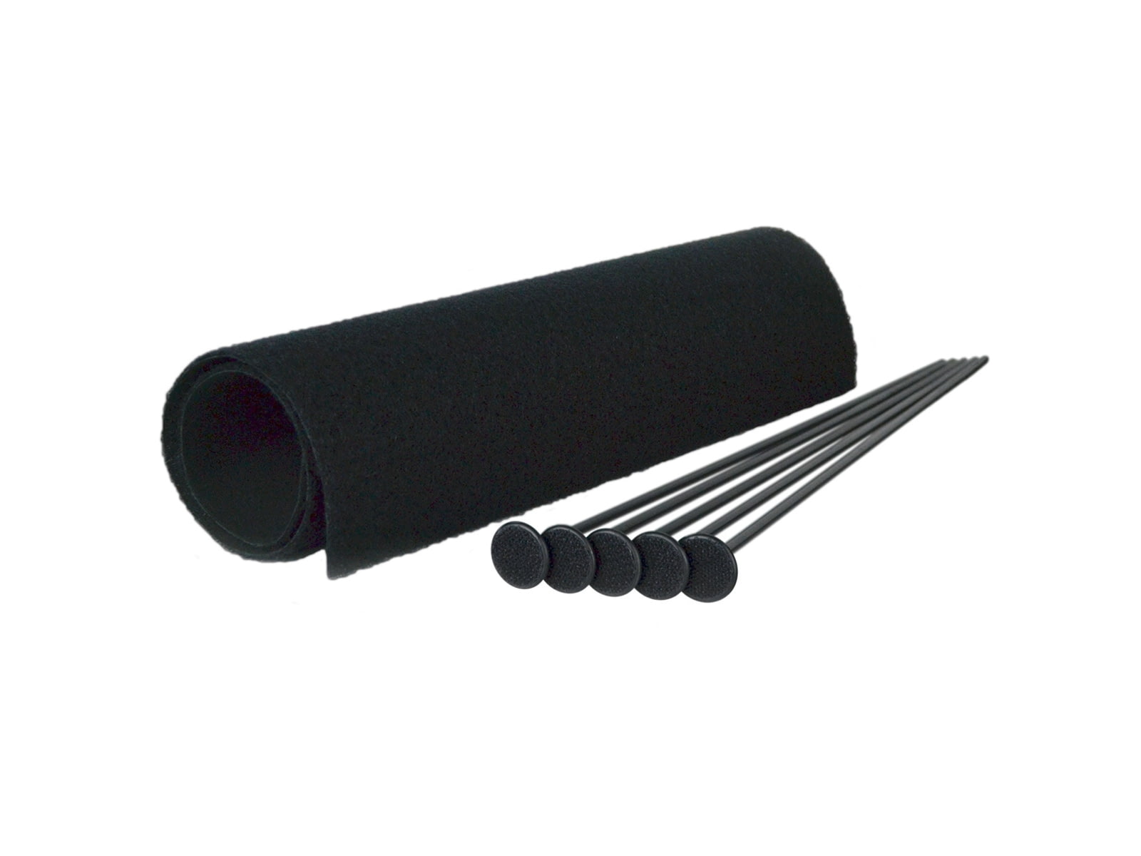 Gun Storage Solutions Gss Small Rifle Rod Kit 5 Blk Rifle Rods .22 Cal 19''x15''