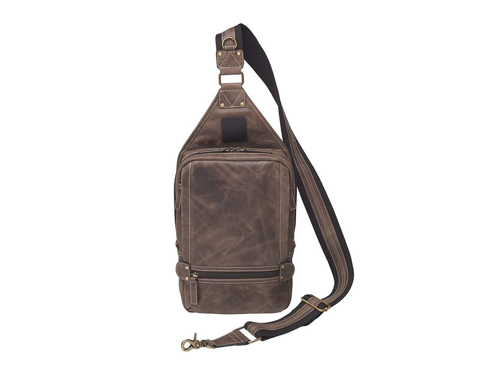 Gun Tote'n Mamas Gun Toten Mamas/kingport GTMCZY108 Sling Backpack Leather Brown Includes Standard Holster GTMCZY108