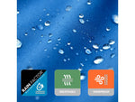Habit Roaring Springs Packable Rain Jacket - Mens 2-Tone Peacoat-Marlin blue Extra Large