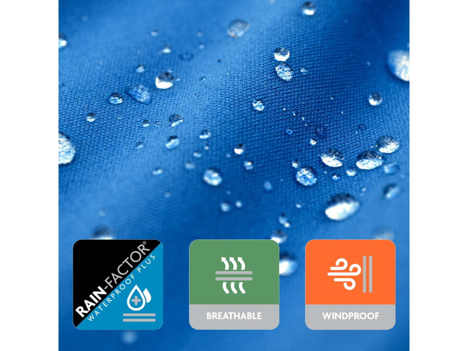 Habit Roaring Springs Packable Rain Jacket - Mens 2-Tone Peacoat-Marlin blue Extra Large