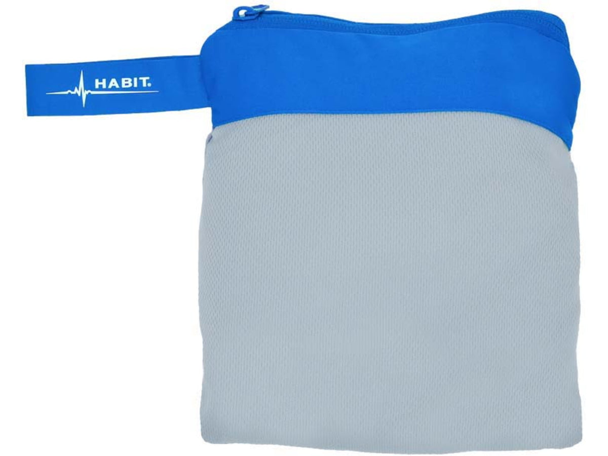 Habit Roaring Springs Packable Rain Jacket - Mens 2-Tone Peacoat-Marlin blue Extra Large