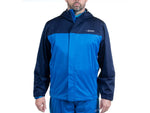 Habit Roaring Springs Packable Rain Jacket - Mens 2-Tone Peacoat-Marlin blue Extra Large