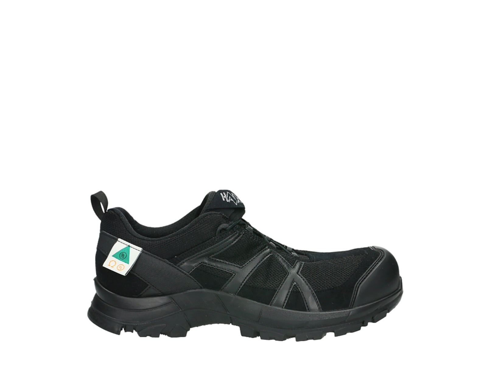 HAIX 42.1 Low Black Eagle Safety Boot 8.5US Wide Black