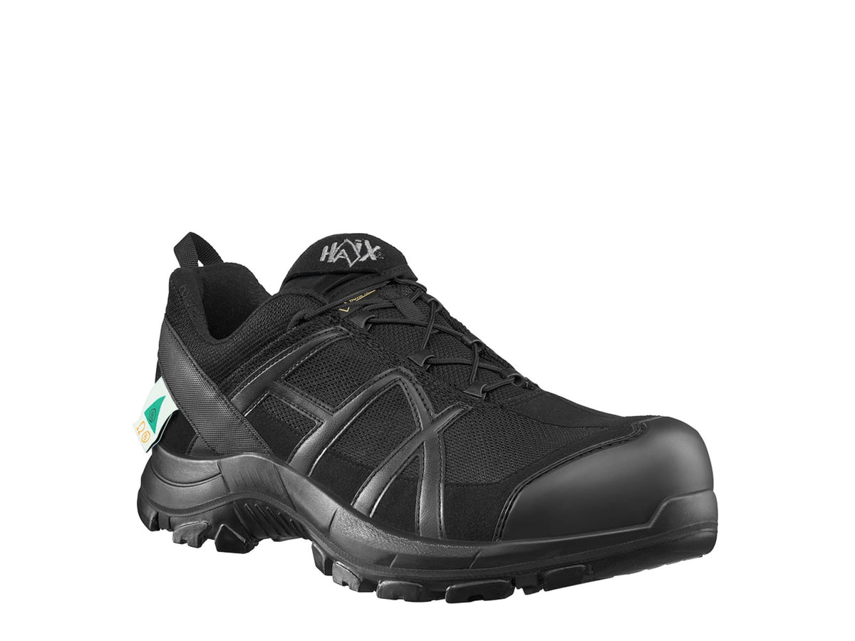 HAIX 42.1 Low Black Eagle Safety Boot 8.5US Wide Black