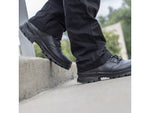HAIX Enforce X High Winter Wide Shoe - Unisex 12.5 US Wide 7in Black