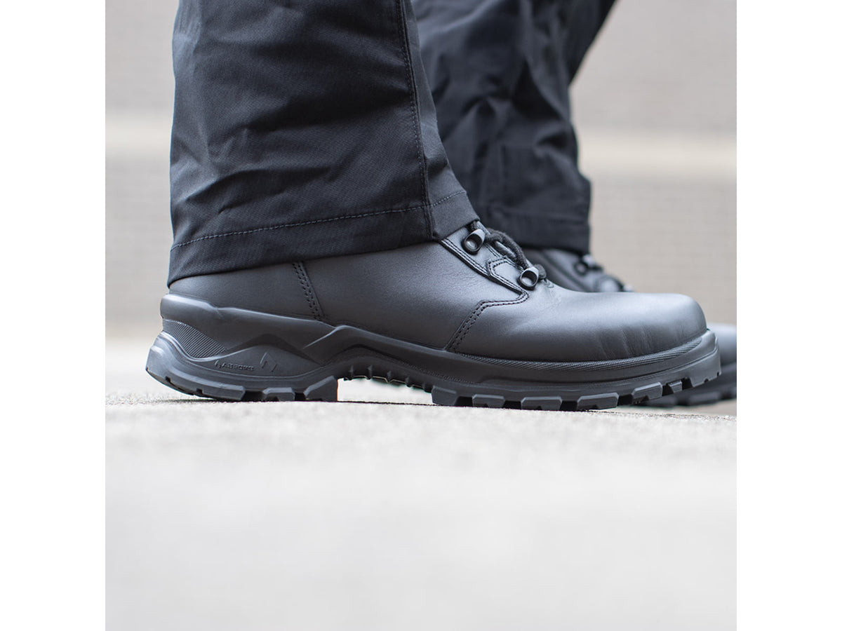 HAIX Enforce X High Winter Wide Shoe - Unisex 12.5 US Wide 7in Black