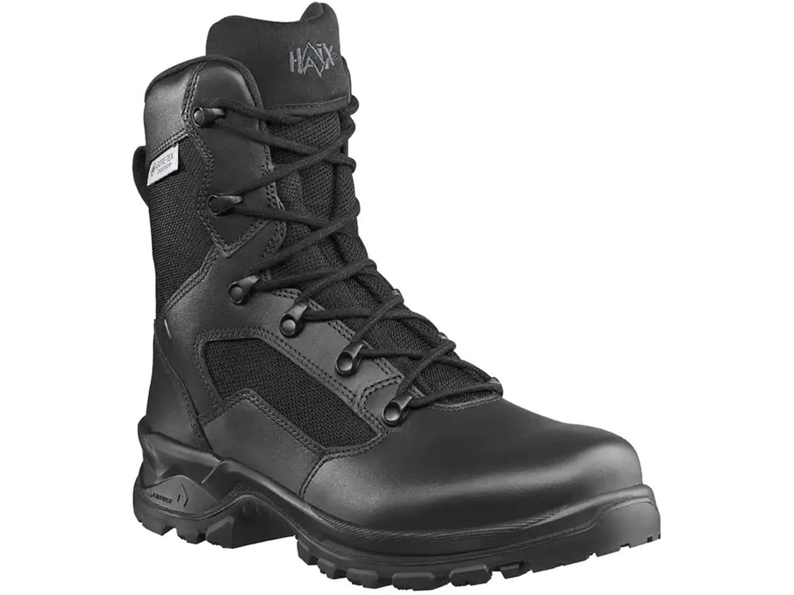 HAIX Trooper GTX Side Zip Duty Boots - Men's Medium Black