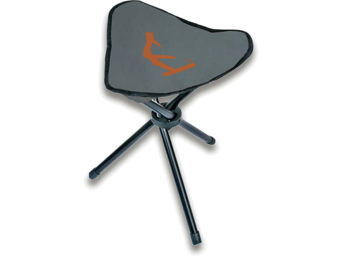 HALF RACK Karrylite Stool 3-Legged Grey/Orange Medium HR1450