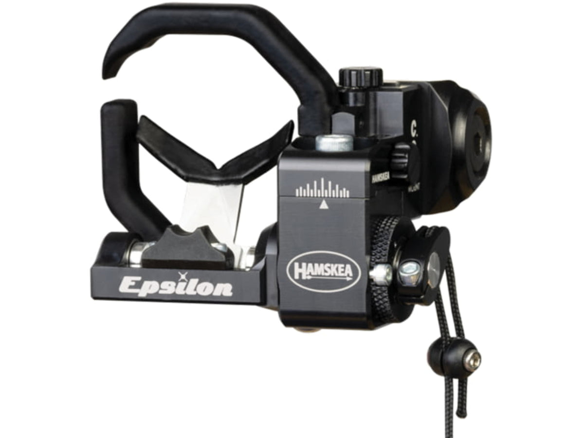 Hamskea Epsilon Arrow Rest w/Mathews Approved Bracket Left Hand Black 213881