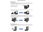 Hamskea Epsilon Arrow Rest w/Universal Bracket Left Hand Black