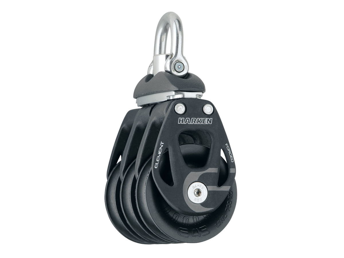 Harken Triple Element Block w/Swivel 45mm 6240