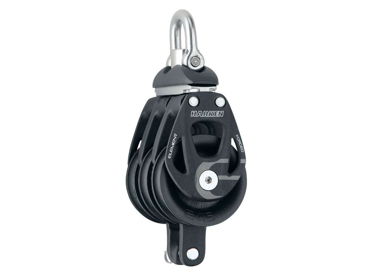 Harken Triple Element Block w/ Swivel & Becket 45mm 6241